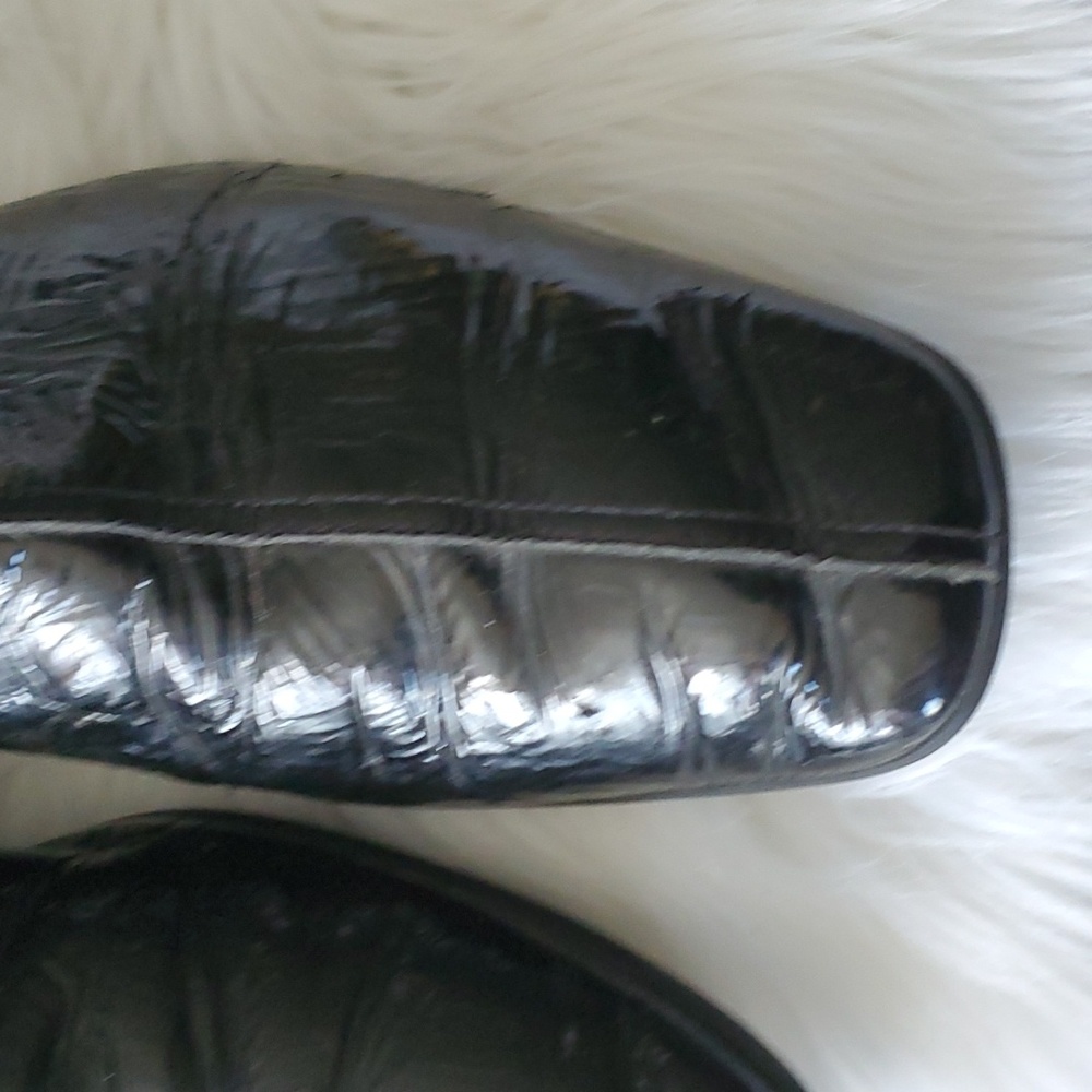 Prada  patent leather slipon ankle shoes size 9 - Picture 11 of 17